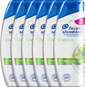 Bol.com Head & Shoulders Sensitive Anti-Roos Shampoo - Voordeelverpakking - 6 x 285 ml aanbieding