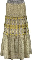 Geisha Rok Skirt 16324 20 Black/yellow Combi Dames Maat - L