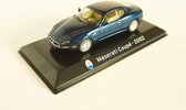 Maserati Coupé 2002 (Blauw) (10 cm) 1/43 Atlas - Modelauto - Schaalmodel - Model auto - Miniatuurauto - Miniatuur autos