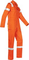 Werkkleding Sioen 007Vn2Pifr26 Lim - Overall Aversa REGUL Rood - Maat: REGUL 44, Kleur: Rood