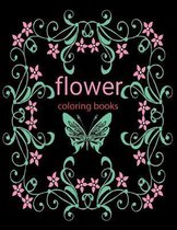 flower coloring books