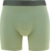 Björn Borg performance microfiber boxer solid groen - L