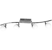 HL7184L 4X4W CHROME 3000K 220-240V COB LED PLAFONDLAMP