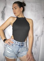 Catwalq - High cut bodysuit Lizzy black - S