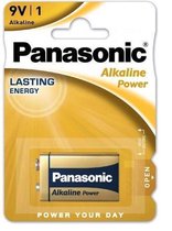 Panasonic Batterijen Type Blok 9V |10 blisters van 1 batterij | 10 totaal