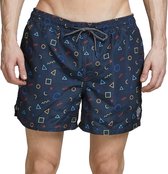 Jack & Jones Zwembroek - Mannen - Navy/Geel/Blauw/Rood