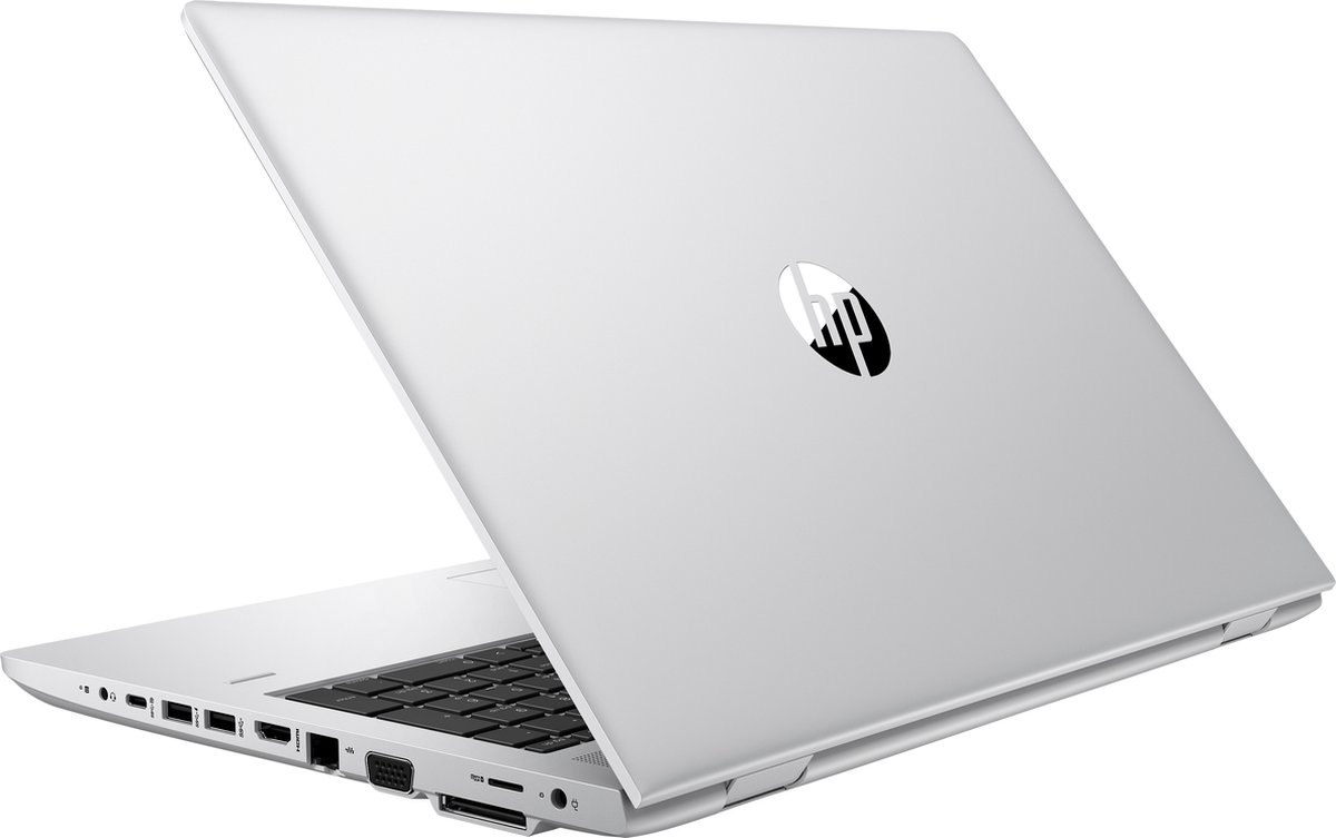 HP ProBook 650 G4 Intel® Core™ i5 i5-8250U Laptop 39,6 cm (15.6") Full HD 8 GB DDR4-SDRAM 256 GB SSD Wi-Fi 5 (802.11ac) Windows 10 Pro Zilver