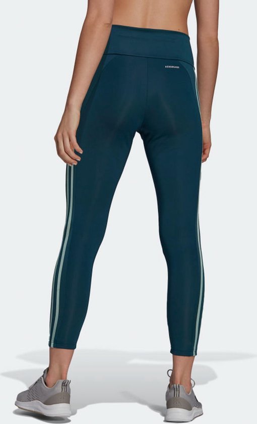 adidas 3-Stripes 7/8 Tight Femmes Sport Leggings - Taille XS - Femmes -  Bleu Foncé/Vert | bol.com