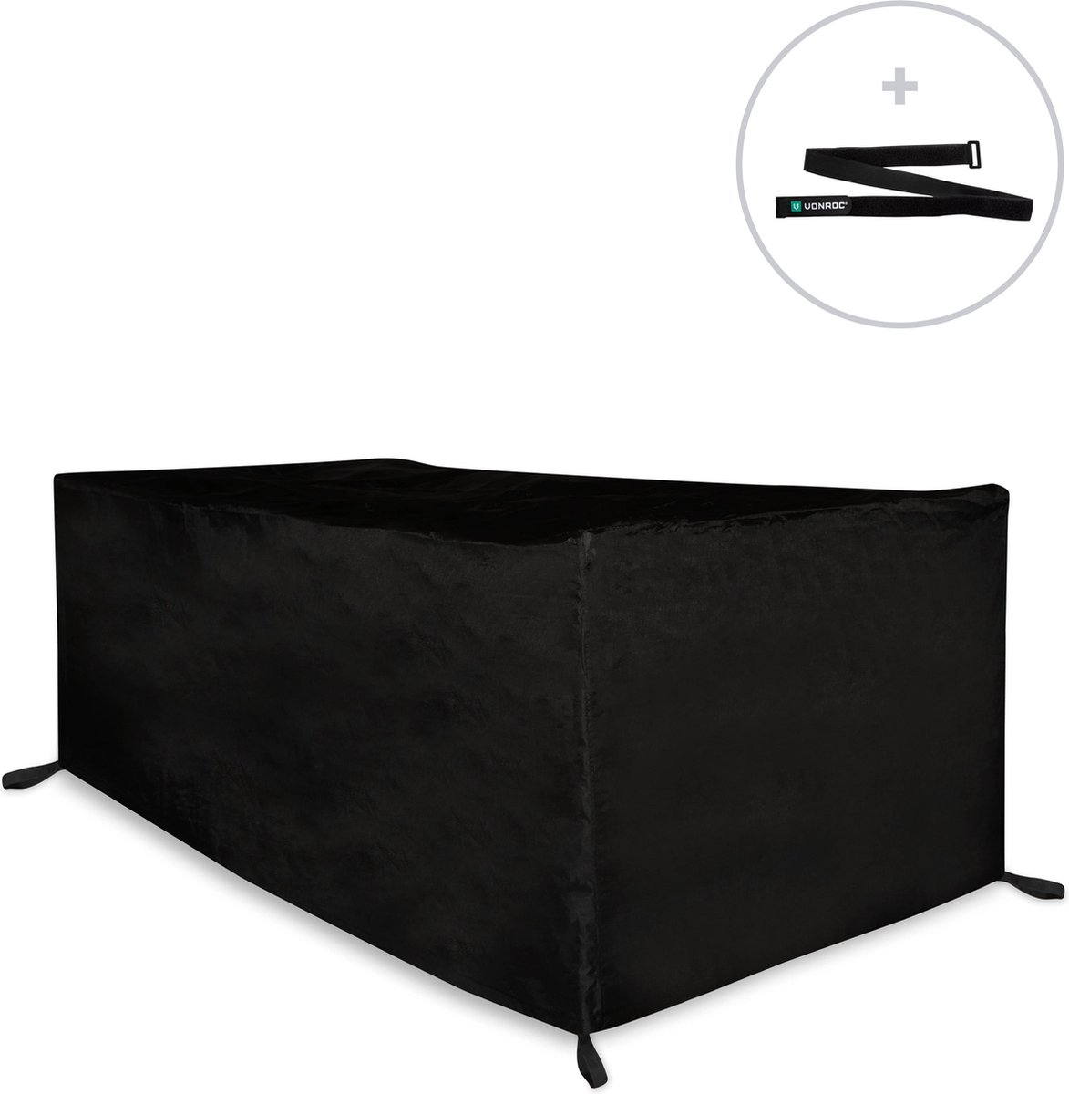 Premium Zeildoek 120x115x15 Cm Tuinmeubelen Tuintafel Beschermhoes Waterbestendigheid