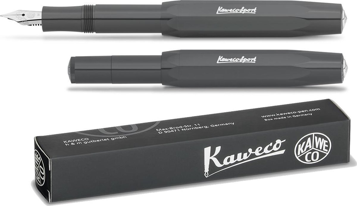 Kaweco - Vulpen - Sport Skyline Grey - (M) Medium
