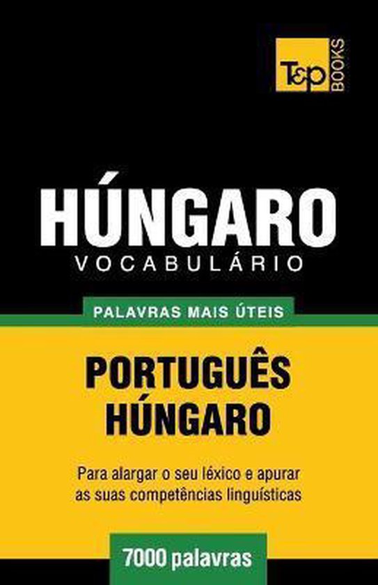 European Portuguese Collection- Vocabulário Português-Hún ... - cover