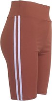 Modieuze Premium Dames Korte Joggingsbroek / Trainingsbroek / Sportbroek | Joggingshort | Terra - S