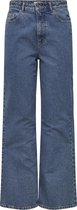 Only Jeans Onlcamille Life Ex Hw Wide Dnm Noos 15235595 Medium Blue Dames Maat - W31 X L34