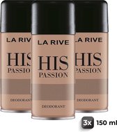 La Rive Deo His Passion - Voordeelverpakking 3 Stuks