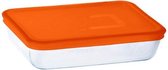 Lunchbox Pyrex Oranje (0,8L)