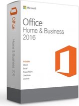 Microsoft Office Home & Business 2016 | Mac | Meertalig (NL, EN, FR, DE, ES, IT exc.)