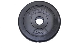 Focus Fitness Focus Fitness Halterschijf - Kunststof - 30 mm – 1,25 kg