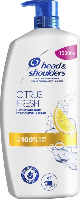 Head & Shoulders Citrus Fresh Anti-Roos Shampoo - 1 liter