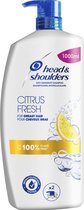 Bol.com Head & Shoulders Citrus Fresh - Anti-Roos Shampoo - 1 liter aanbieding