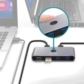USB 3.0 Switch Relave - 2 computers delen 4 usb poorten - Plug & Play High Speed