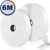 AWEMOZ® Klittenband Zelfklevend - Witte Velcro - K