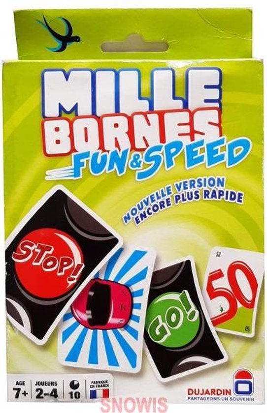 Afbeelding van het spel Mille Bornes Fun & Speed Kaartspel