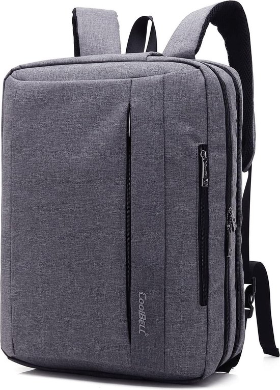 TECOOL 14 15,6 16 17,3 Inch Laptoptas Schoudertas, Zwart, 17-17.3 Pouces