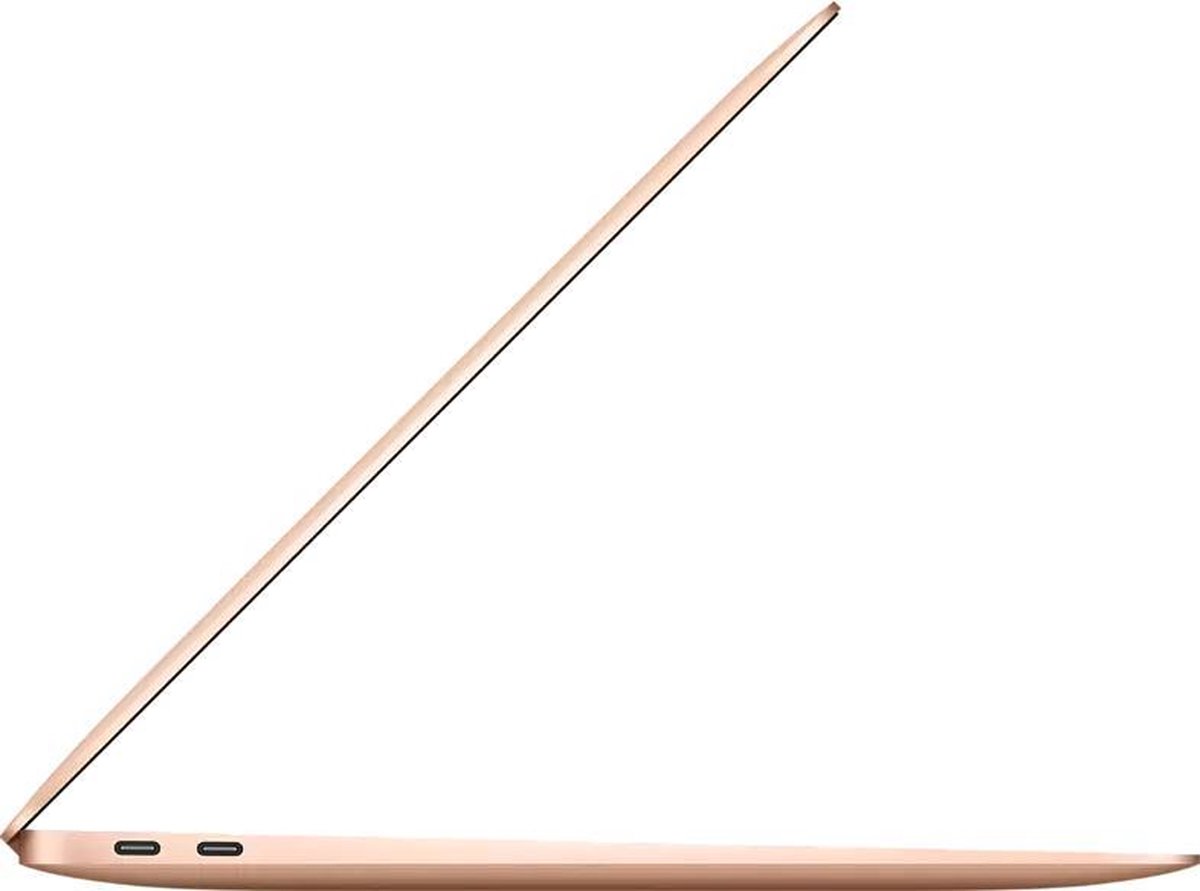 Apple MacBook Air 2020 13,3 inch goud laptop 256GB SSD dun lichtgewicht - Afbeelding 3