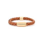 HYR Bracelets - The Flyer Gold - Armband - Leer - 19cm