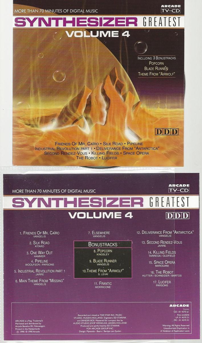 SYNTHESIZER GREATEST Volume 4 - Star Inc.