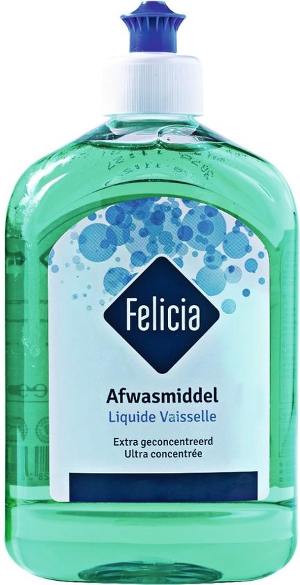 Afwasmiddel Extra Fris 4 flesjes 50cl Felicia