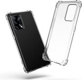 Oppo A74 4G Hoesje Transparant - Anti Shock Hybrid Back Cover