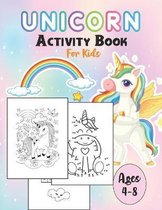 Unicorn Activity Book for Kids Ages 4-8