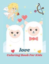 love Coloring Book For Kids