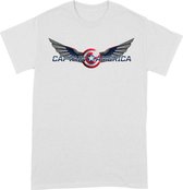 Falcon Winter Soldier Captain America Logo T-Shirt - XL