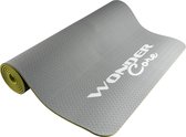 Wonder Core, Yoga Mat TPE - 173x61x0,8cm - tapis de fitness, tapis d'entraînement, tapis d'exercice, tapis de fitness écologique