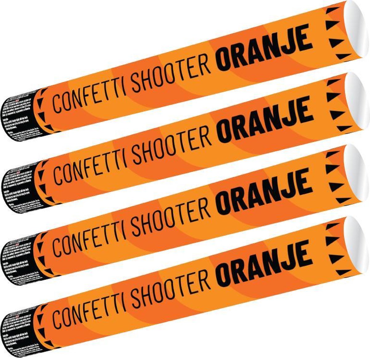 Confetti Kanon 40 cm Oranje Shooter - van stuks confetti papier) bol.com
