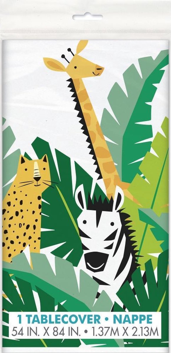 Tafelkleed Animal Safari 137x213cm