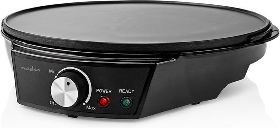 Piastra Elettrica Per Pancake E Tortilla 1200W - Antiaderente, Pressa Rotante