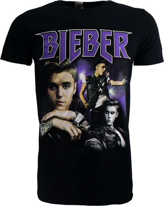 Justin Bieber JB Homage T-Shirt - Officiële Merchandise - XL