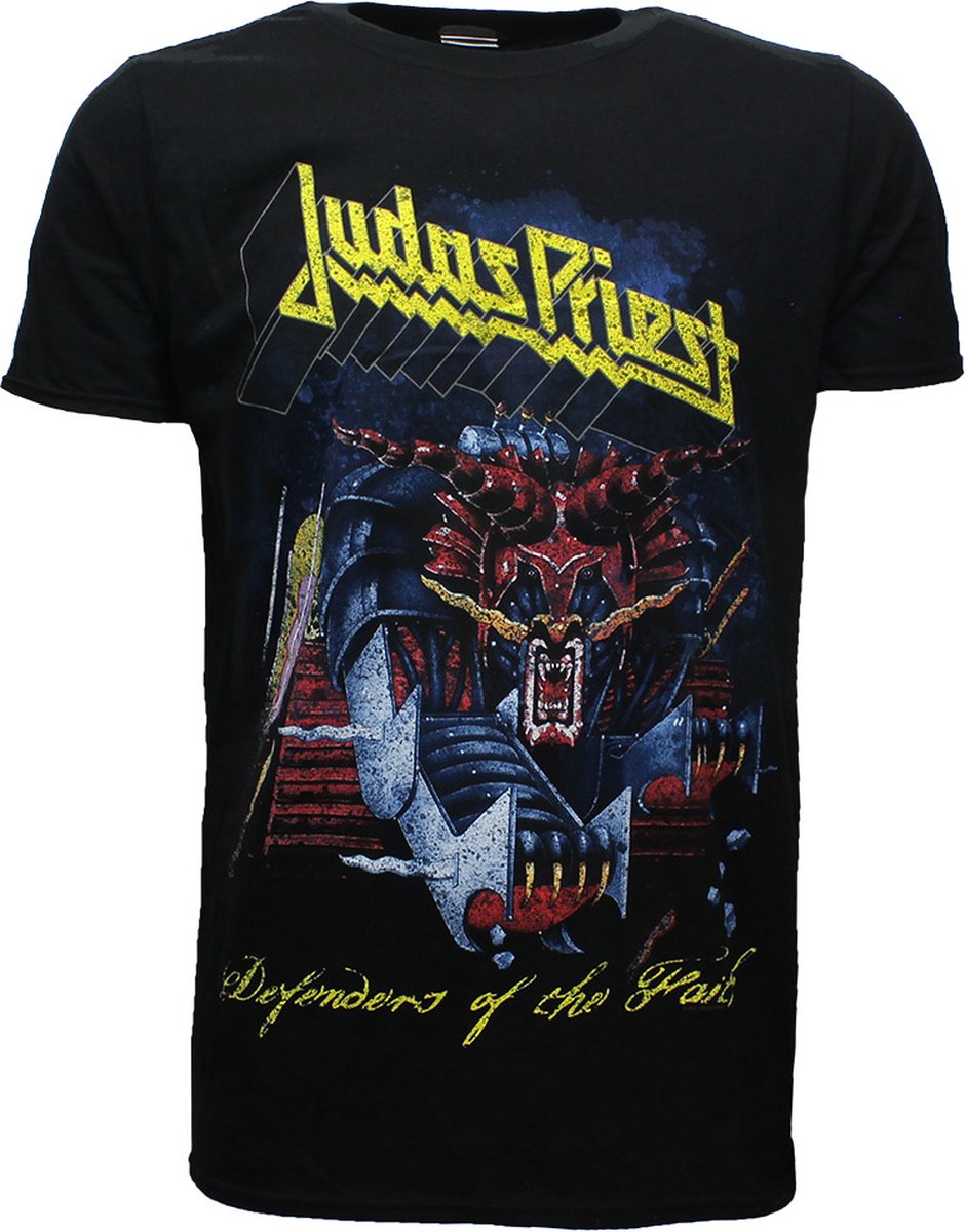 Judas Priest Defender Of The Faith T-Shirt - Officiële Merchandise - M