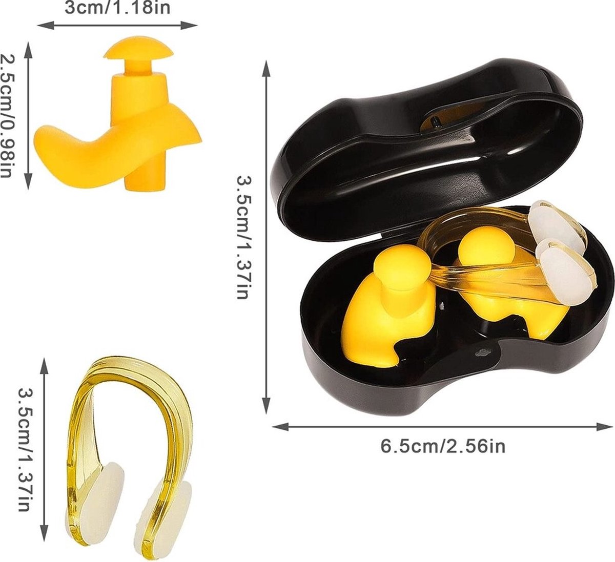 DCT zuurstofmasker kinderen met neusclip 2,10 m slang