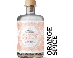 Deer Jimmy's® Make Your Own Gin - Orange Spice - Maak je eigen Gin voor een heerlijke gin tonic - 500ml