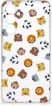 Bumper en TPU adapté au Samsung Galaxy A54 5G Animaux Emojis