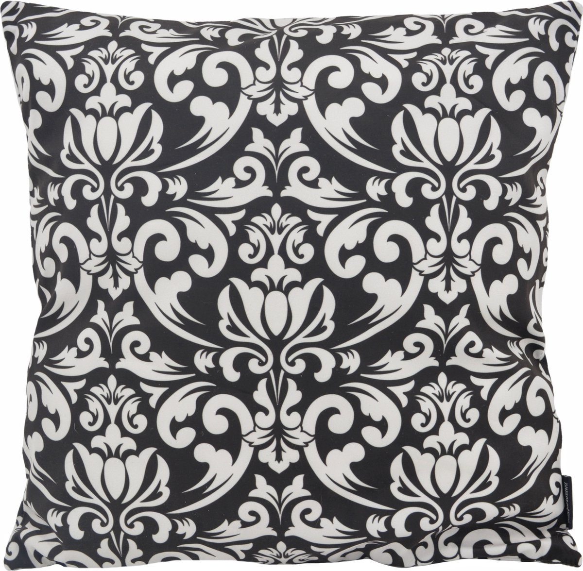 Gek op Kussens! Sierkussen Barok Zwart/Wit | 45 x 45 cm | Katoen/Polyester Zwart-Wit