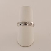 trouwring - dames - Aller Spanninga - 139 - witgoud - 14 karaat - diamant - sale Juwelier Verlinden St. Hubert - van €994,= voor €647,=