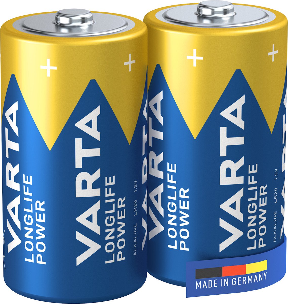 Varta C High Energy 1 verpakking 2 batterijen