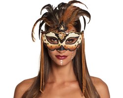 Boland - Masker Voodoo Mamba - Volwassenen - Voodoo - Halloween accessoire - Horror