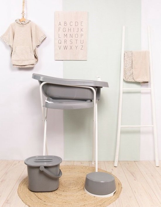 bébé-jou Badstandaard 103 cm Fabulous - Griffin Grey van Bebe Jou — afbeelding 4