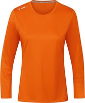 Jako Run 2.0 Running Manches Longues Femme - Oranje Fluo